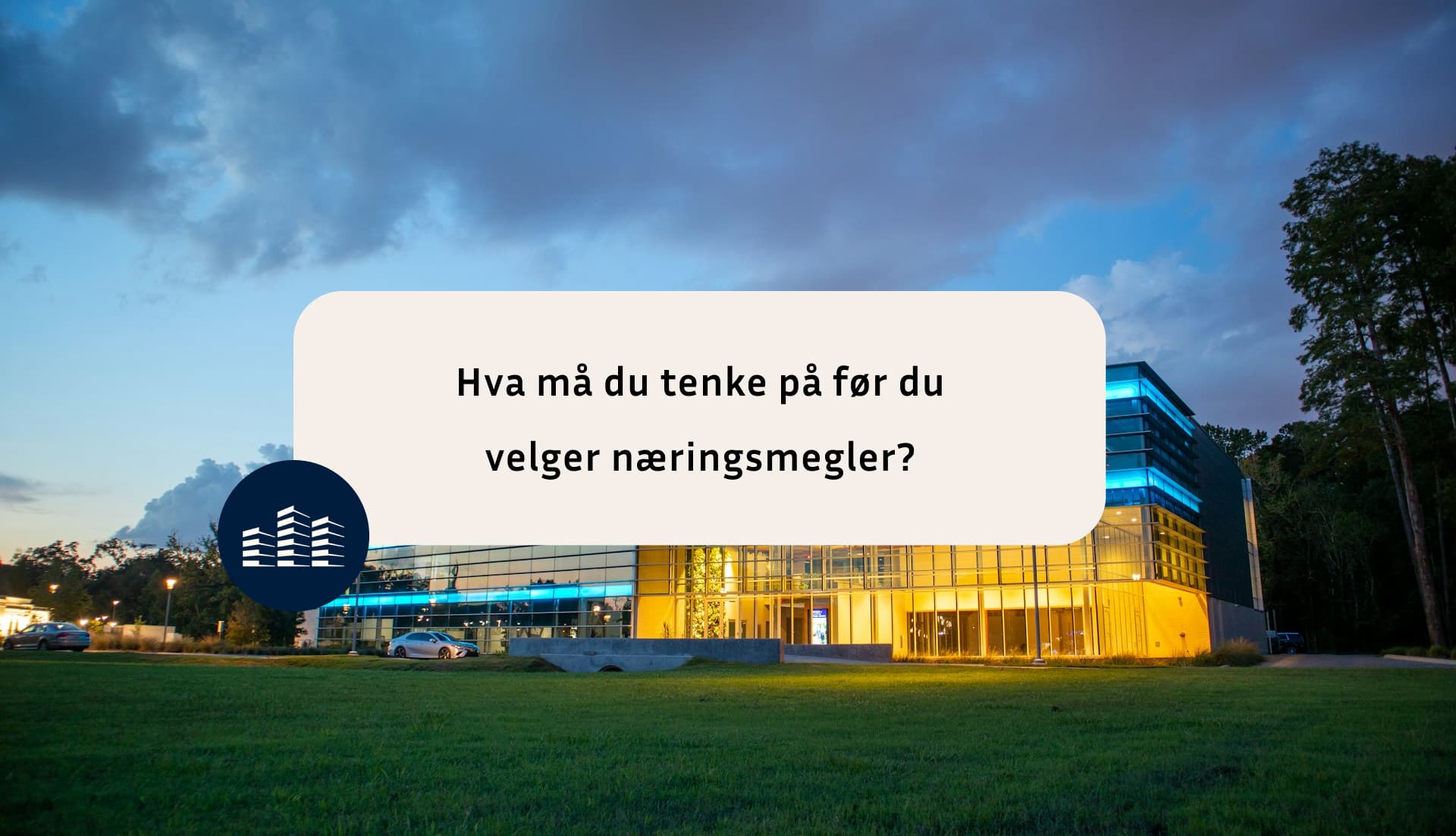 Valg av næringsmegler