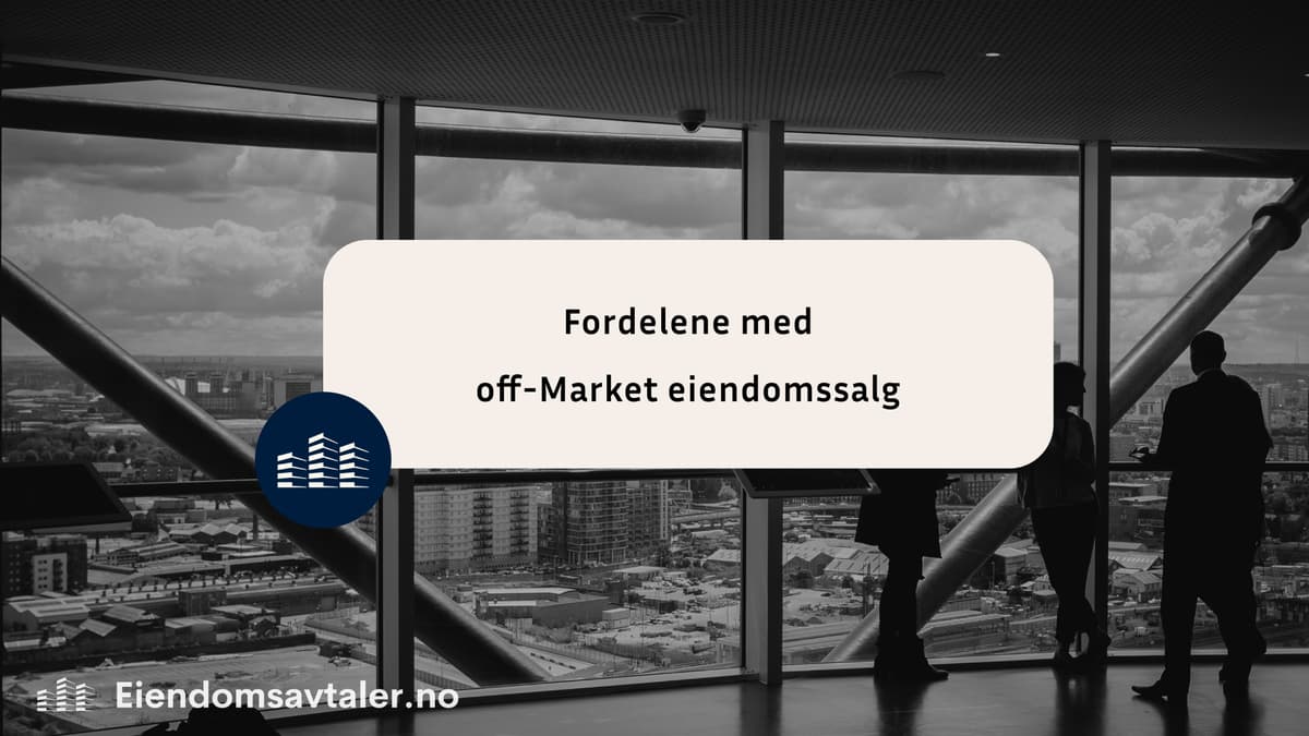 Off-market eiendomssalg